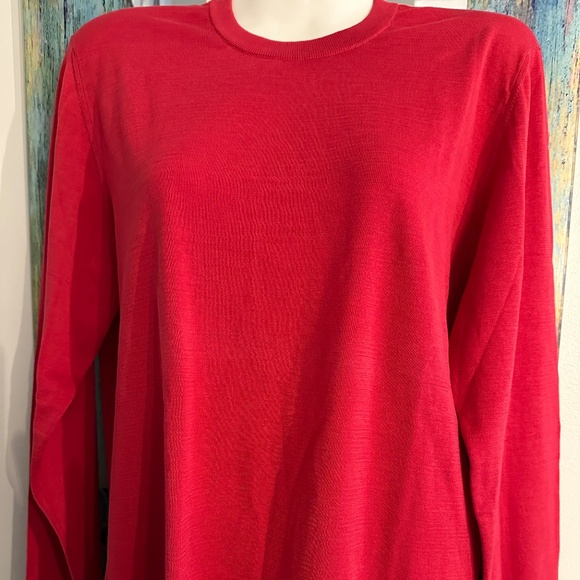 100% COTTON LONG SLEEVE SWEATER - Picture 1 of 5